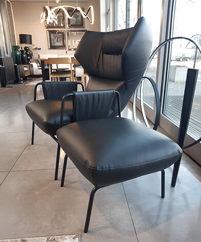 Fotel i taboret KLER Staccato z wyjątkowym rabatem Fotel i taboret KLER Staccato w salonie w salonie w Lubinie
